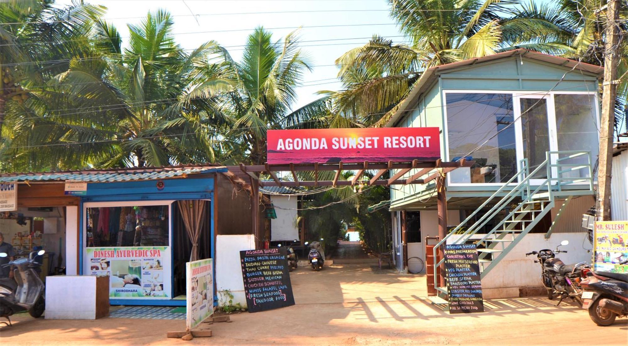 Agonda Sunset Beach Resort Экстерьер фото